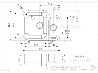 ALASKAMBL Line Drawing